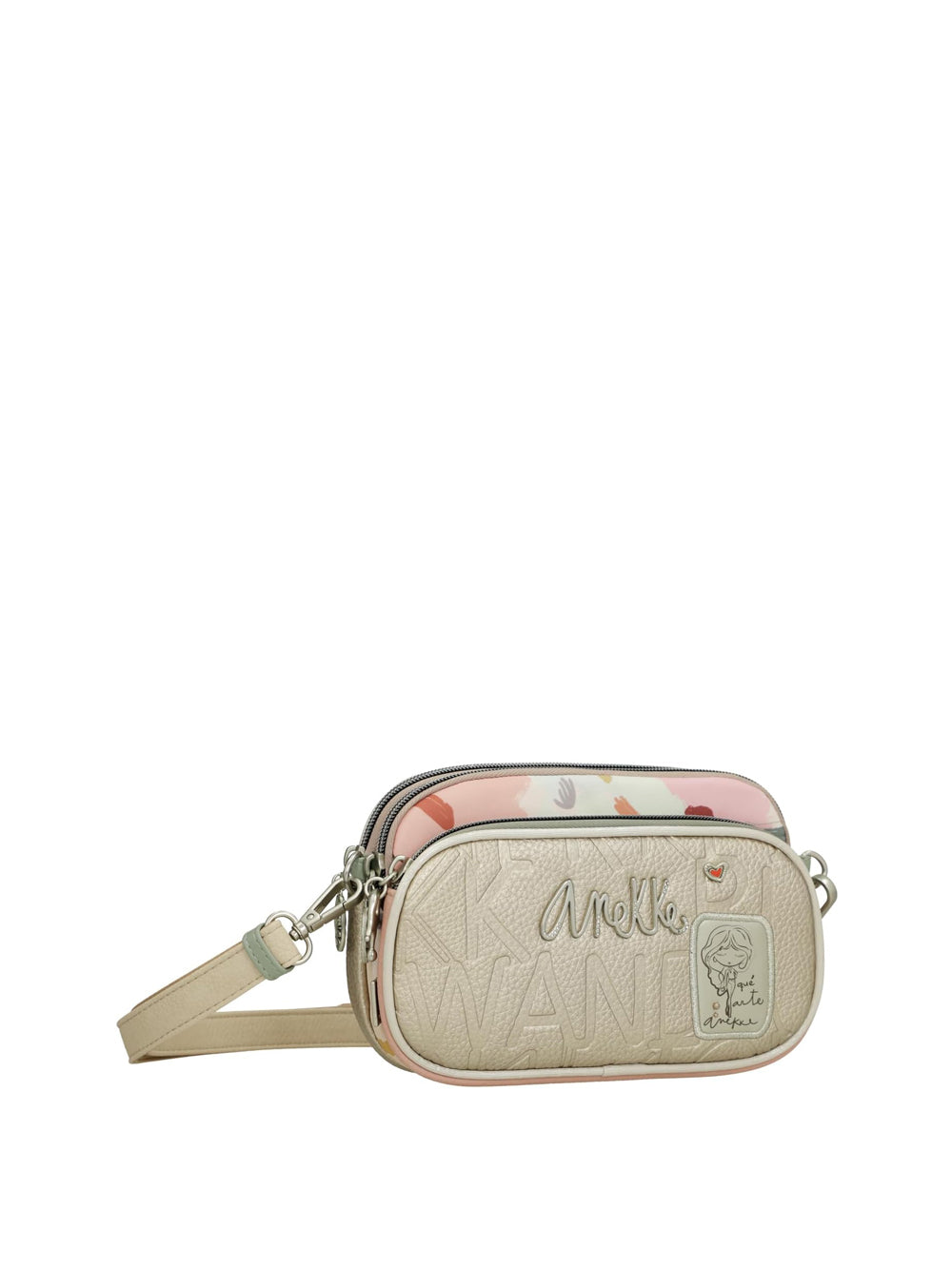 ANEKKE Borsa a Tracolla Donna - modello 40603-445 Beige