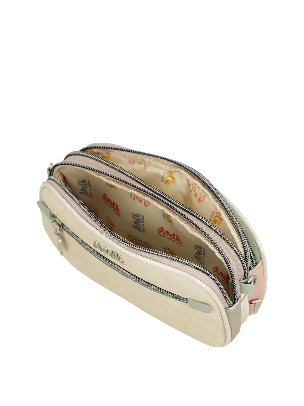 ANEKKE Borsa a Tracolla Donna - modello 40603-445 Beige