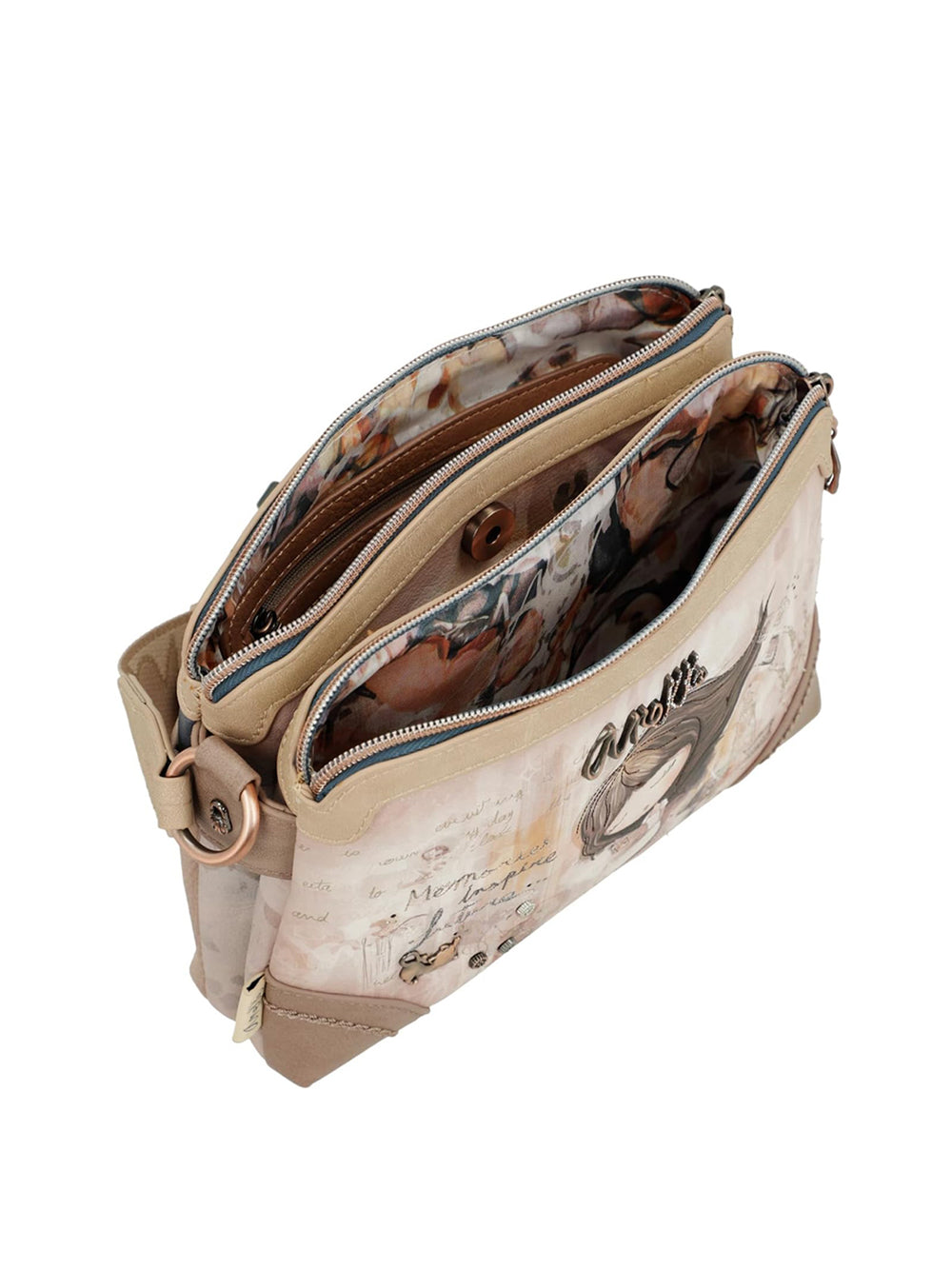 ANEKKE Borsa a Tracolla Donna - Multicolor modello 40803-160 Multicolore