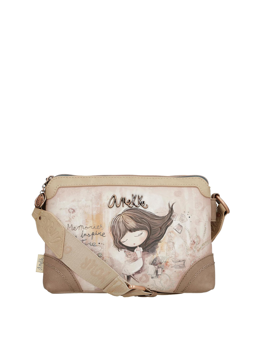 ANEKKE Borsa a Tracolla Donna - Multicolor modello 40803-160 Multicolore