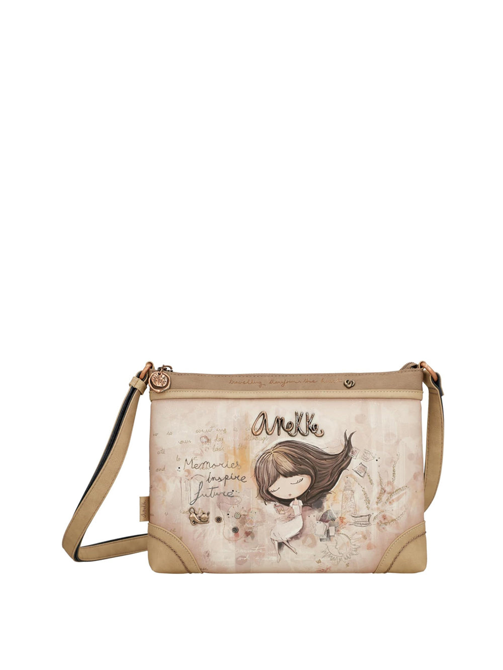 ANEKKE Borsa a Tracolla Donna - Multicolor modello 40803-701 Multicolore