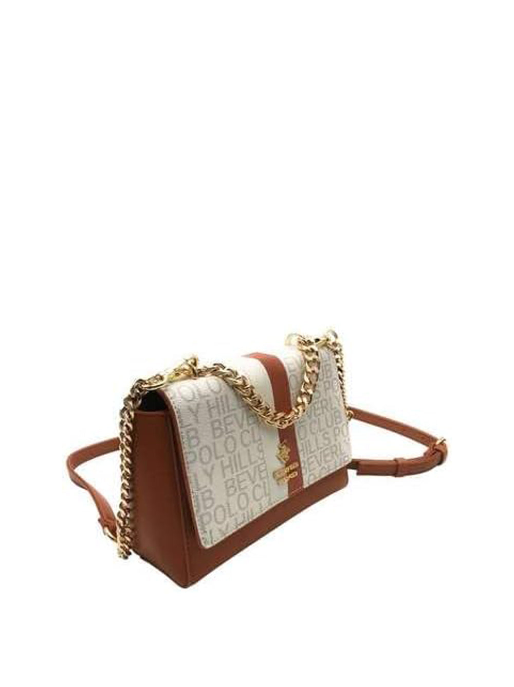 BEVERLY HILLS Borsa a Tracolla Donna - modello BH-4023-BI Bianco