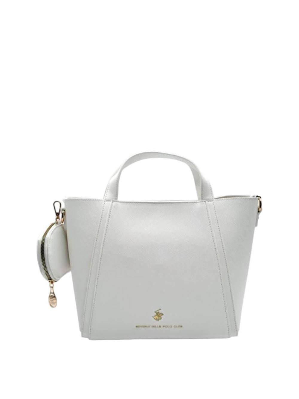 BEVERLY HILLS Borsa a Mano Donna - modello BH-4052-BI Bianco