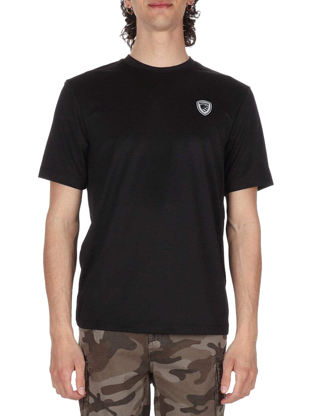 BLAUER T-shirt Uomo - modello 25SBLUH02109 Nero