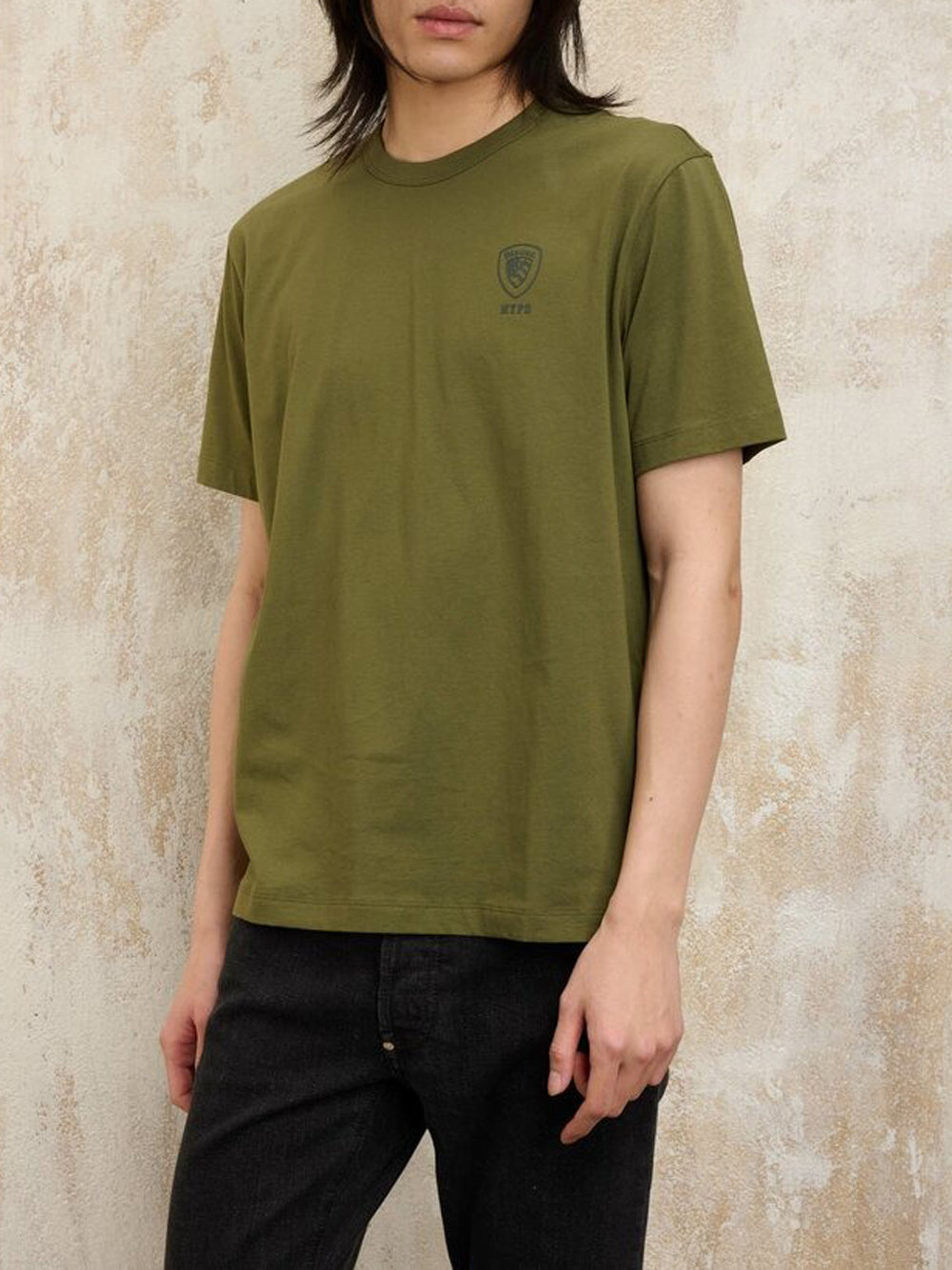 BLAUER T-shirt Uomo - modello 25SBLUH02193 Verde