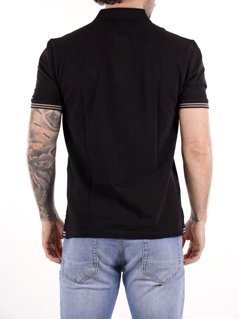 BLAUER Polo Uomo - modello 25SBLUT02306 Nero