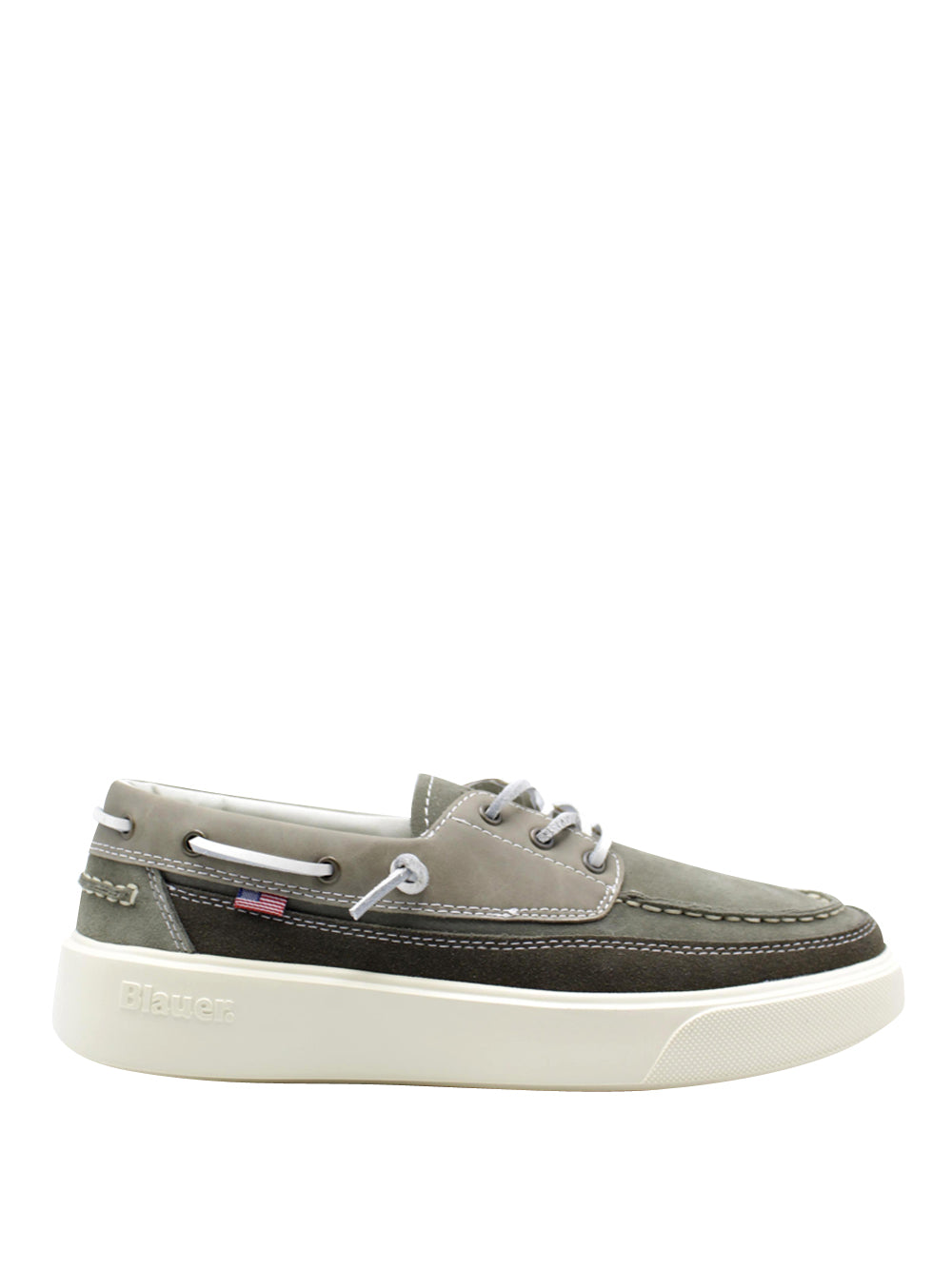BLAUER Mocassini plantare estraibile Uomo - modello S5BUCK06/SUP Verde