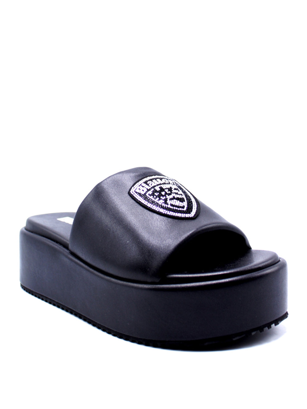 BLAUER Ciabatte platform Donna - modello S5OPAL03/PUL Nero