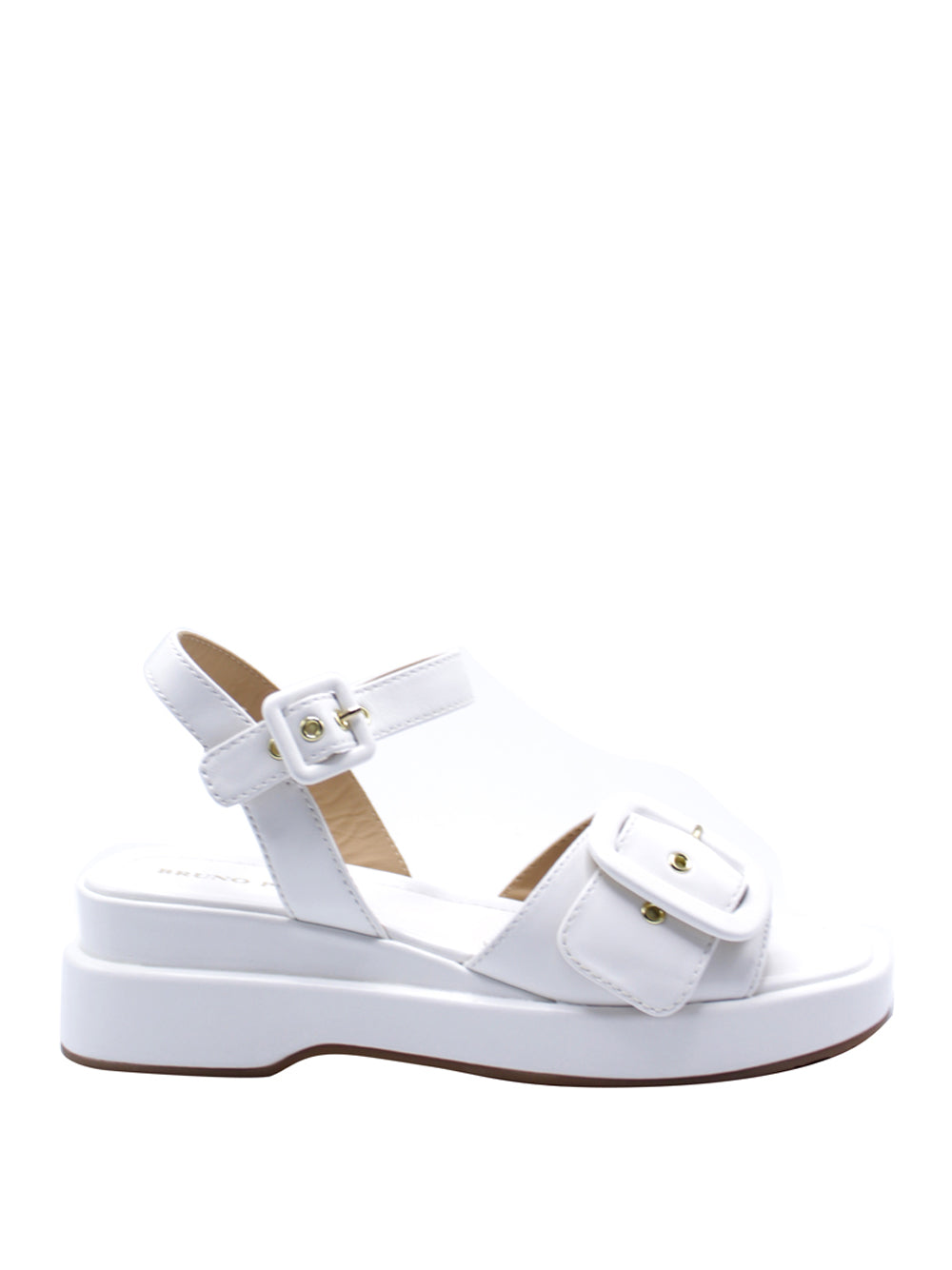 BRUNO PREMI Sandali con zeppa Donna - modello 4905 Bianco