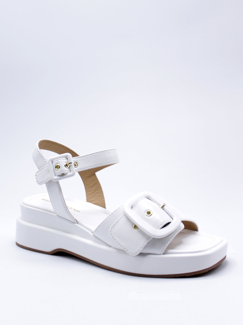 BRUNO PREMI Sandali con zeppa Donna - modello 4905 Bianco