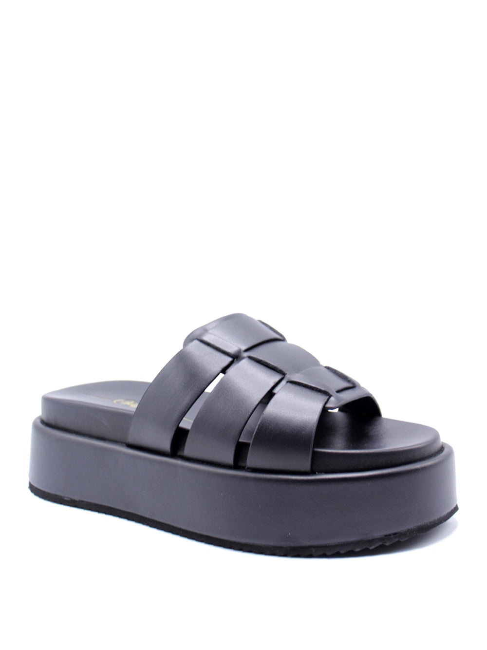 BUFFALO Sandali platform Donna - modello 1602256 Nero