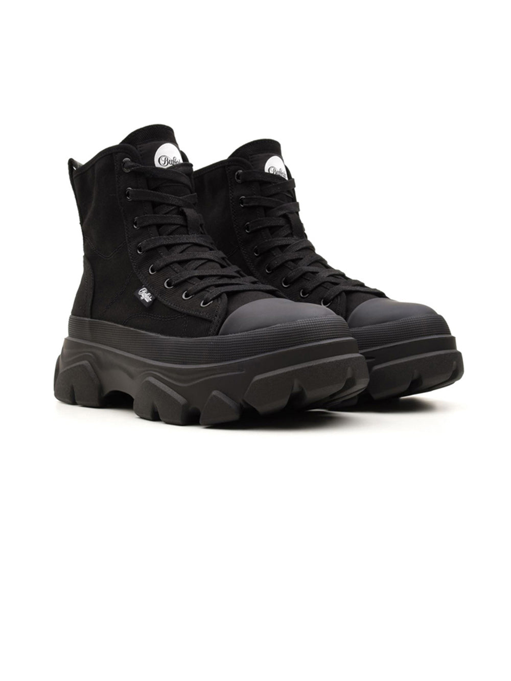 BUFFALO Stivaletti platform Donna - modello 1622455 Nero