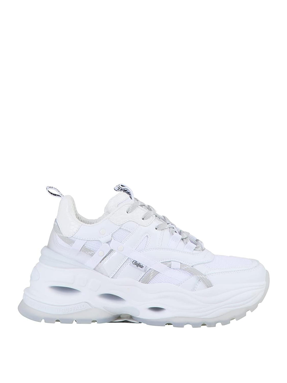 BUFFALO Sneakers platform Donna - modello 1630350 Bianco