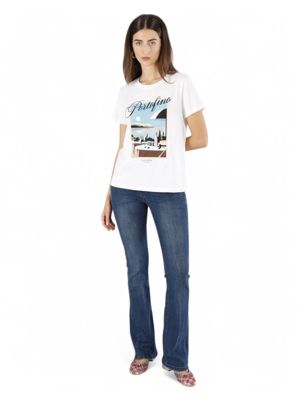 CafèNoir CAFE'NOIR T-shirt Donna - modello C7JT0224 Bianco