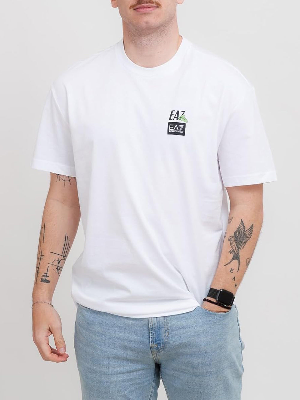 EA7 T-shirt Uomo - modello 7M000118AF13244 Bianco