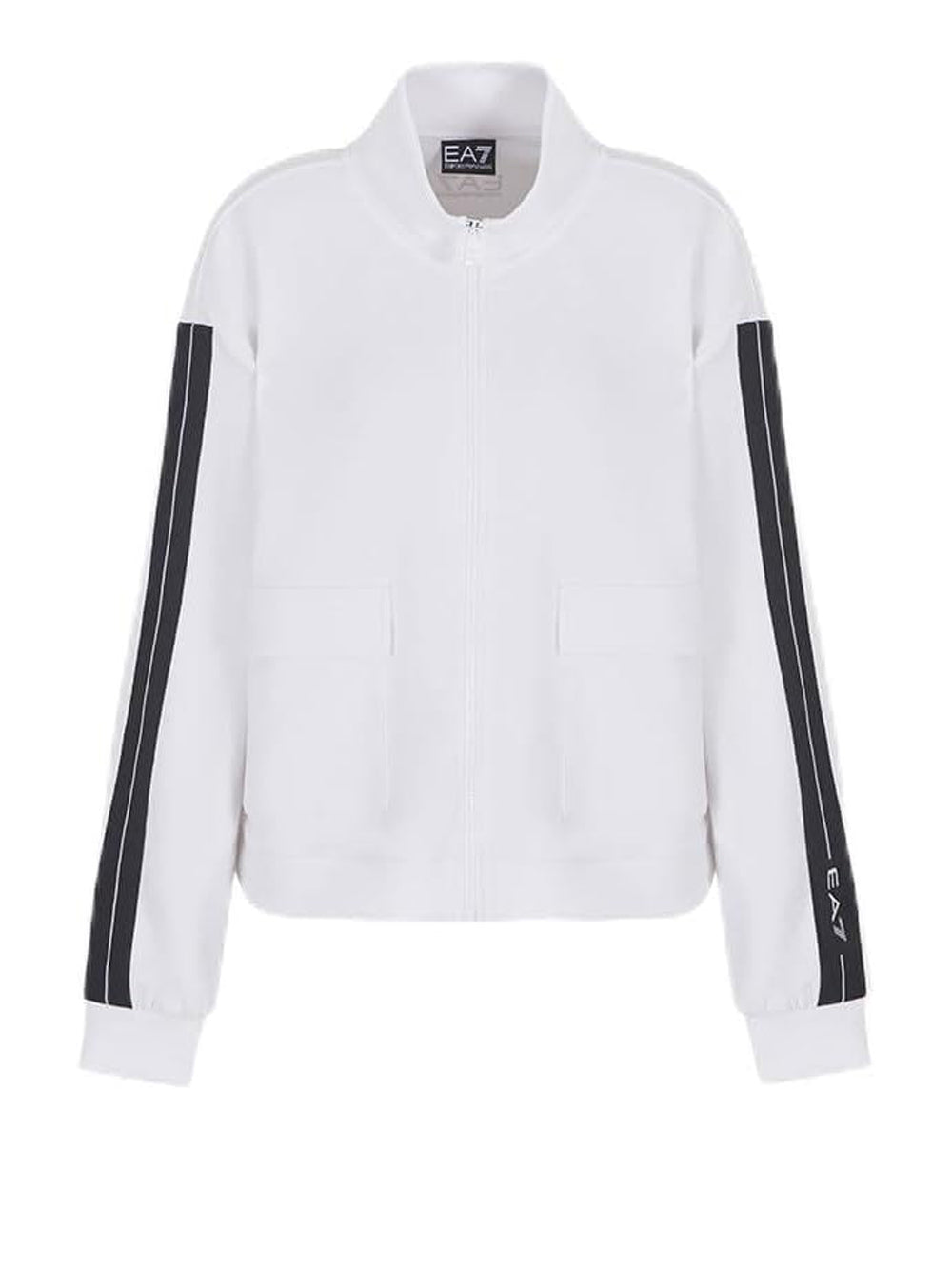 EA7 T-shirt con zip Donna - modello 7W000171AF12643 Bianco
