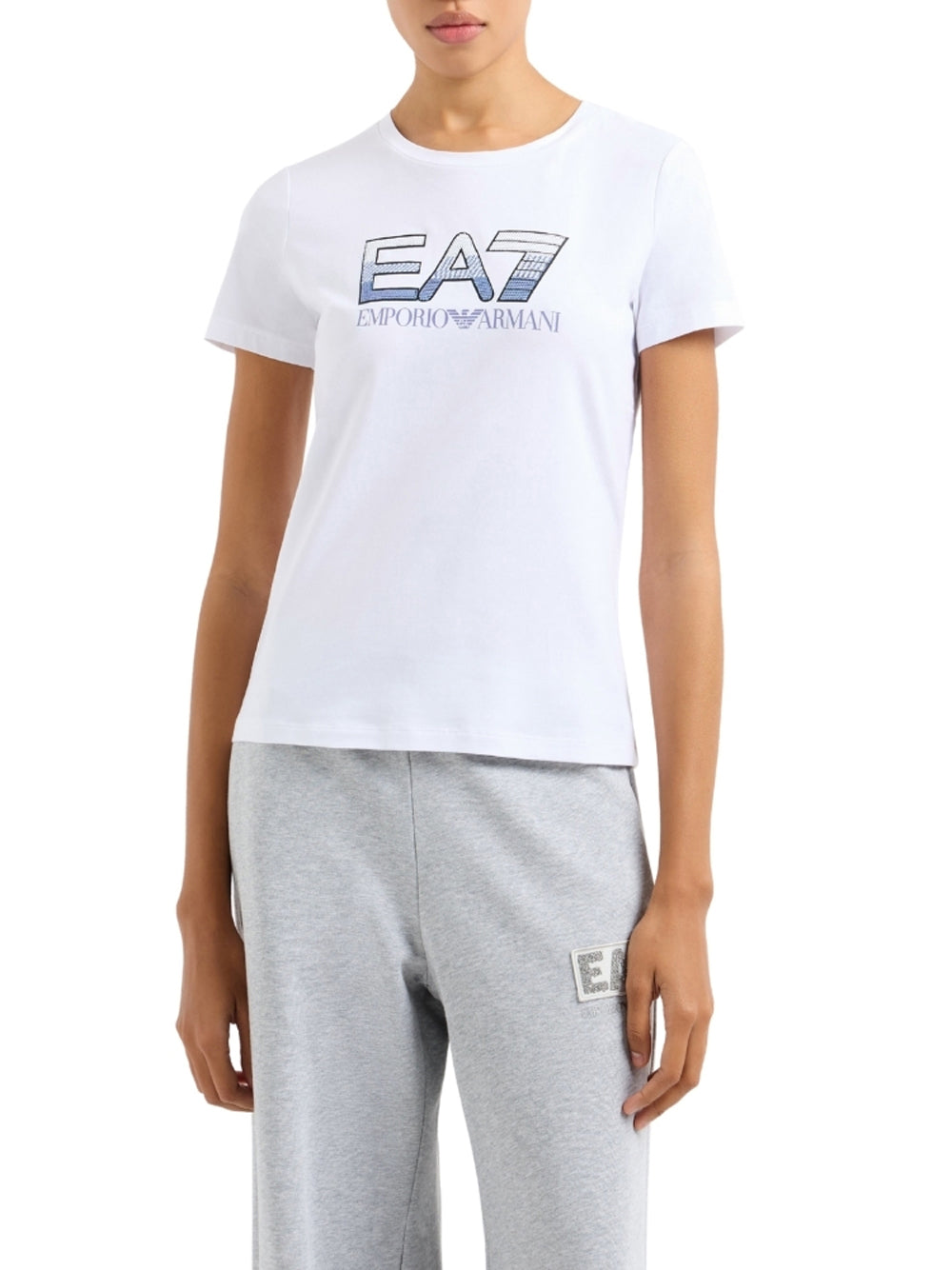 EA7 T-shirt Donna - modello 7W000183AF10373 Bianco