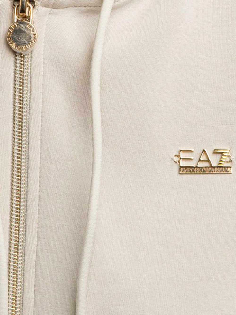 EA7 Felpa con zip Donna - modello 7W000192AF12643 Argento