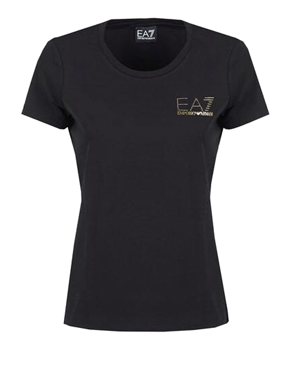 EA7 T-shirt Donna - modello 8NTT65TJDQZ Nero