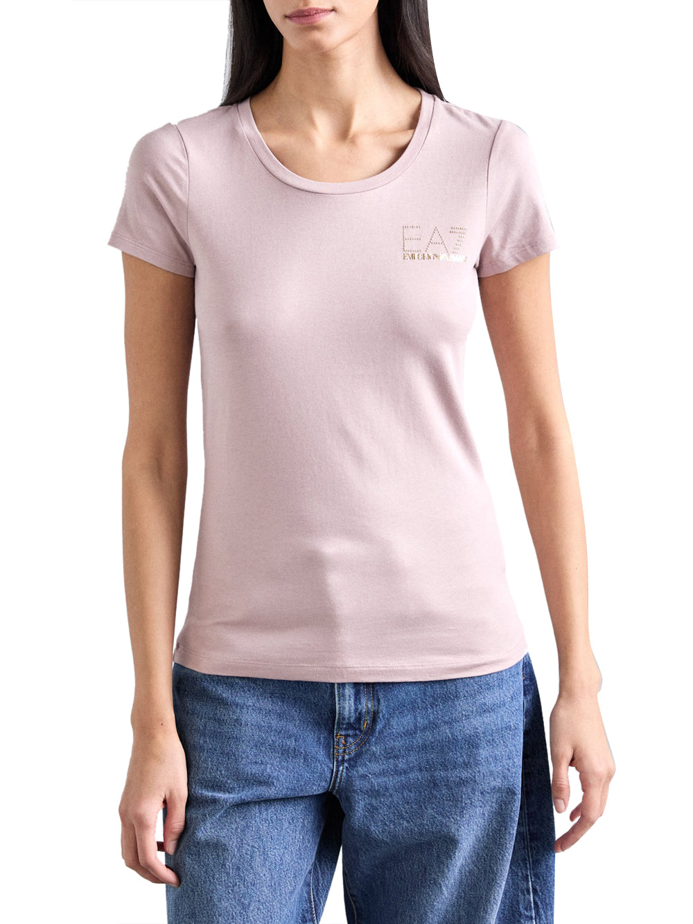 EA7 T-shirt Donna - modello 8NTT65TJDQZ Rosa
