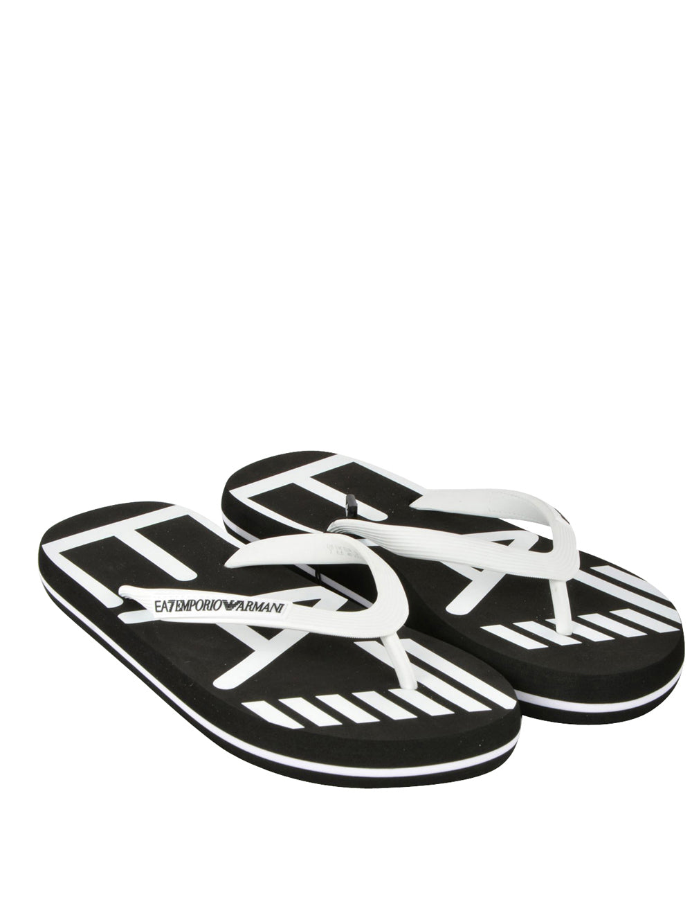 EA7 Ciabatte infradito Uomo - /bianco modello XCQ004XK196 Nero