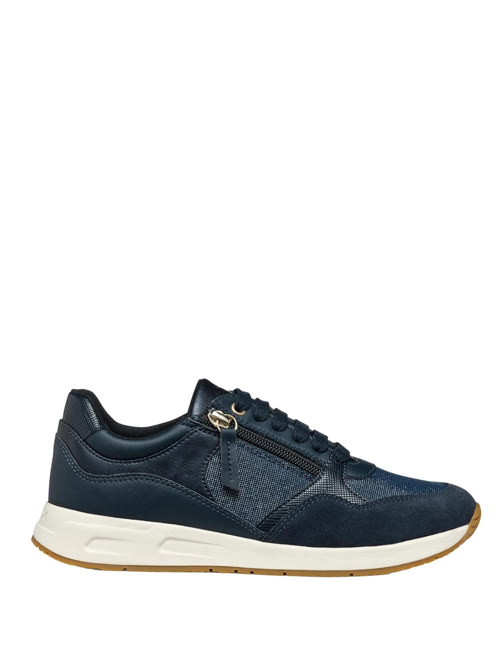 GEOX Sneakers con zip Donna - modello D36NQB0AS22 Blu