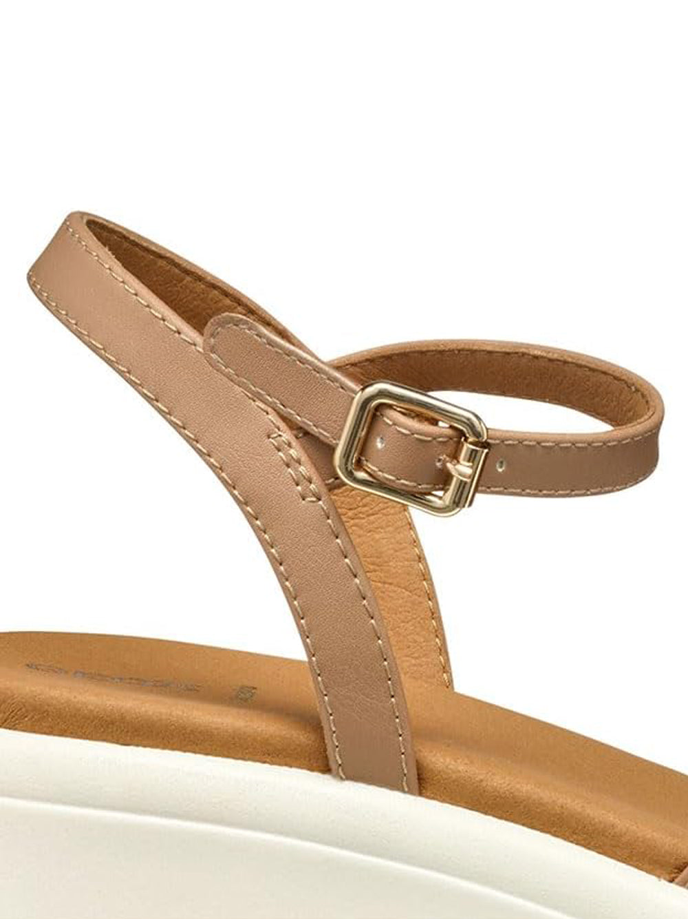 GEOX Sandali con zeppa Donna - modello D550EA000BC Beige
