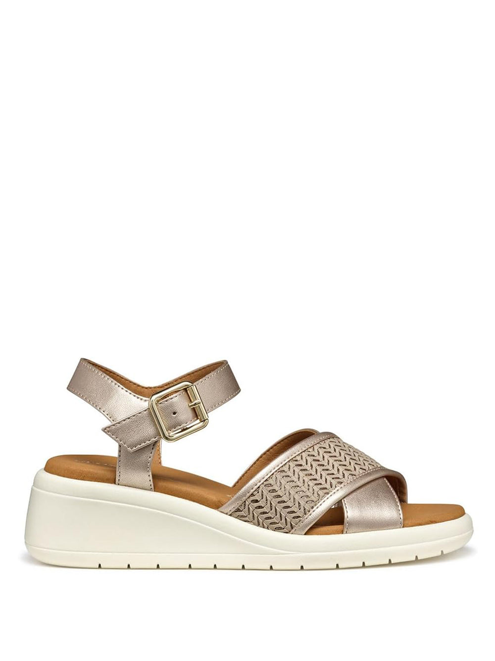 GEOX Sandali con zeppa Donna - modello D550EG0NFDS Beige