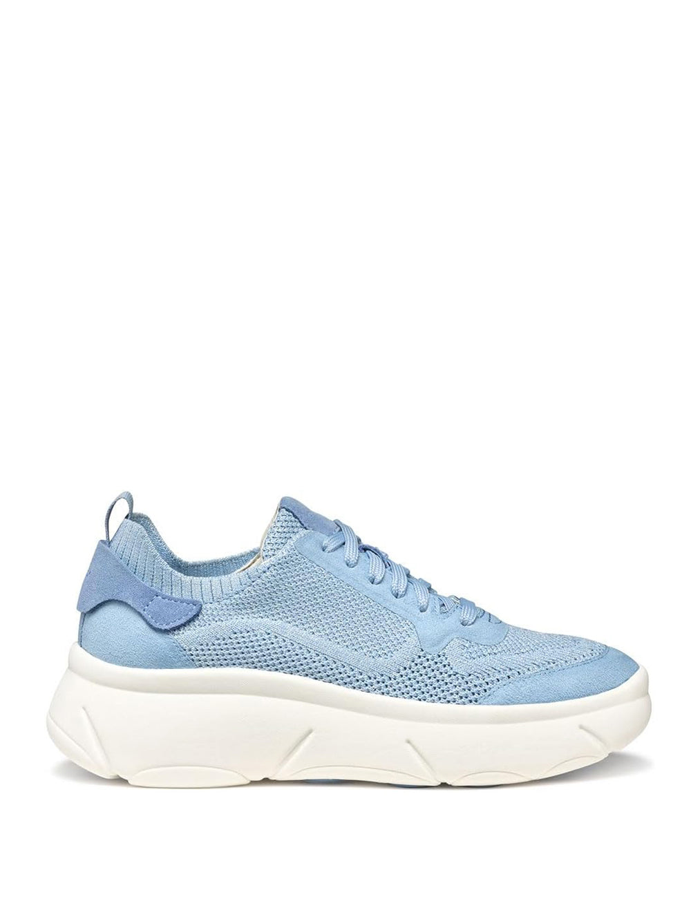 GEOX Sneakers platform Donna - modello D55NHA09T22 Blu