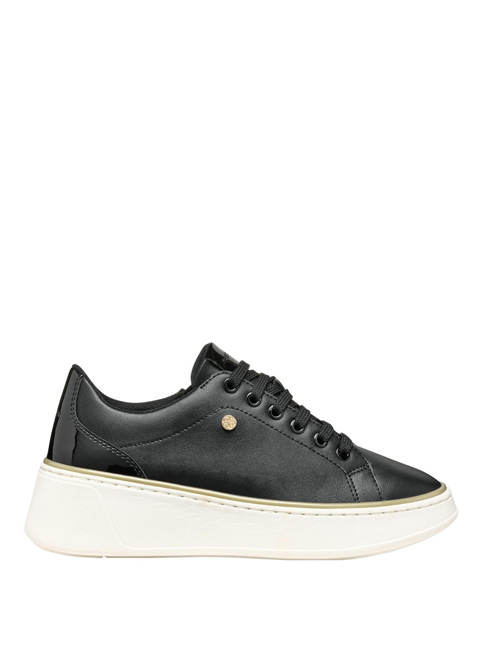 GEOX Sneakers platform Donna - modello D55YHA5402 Nero