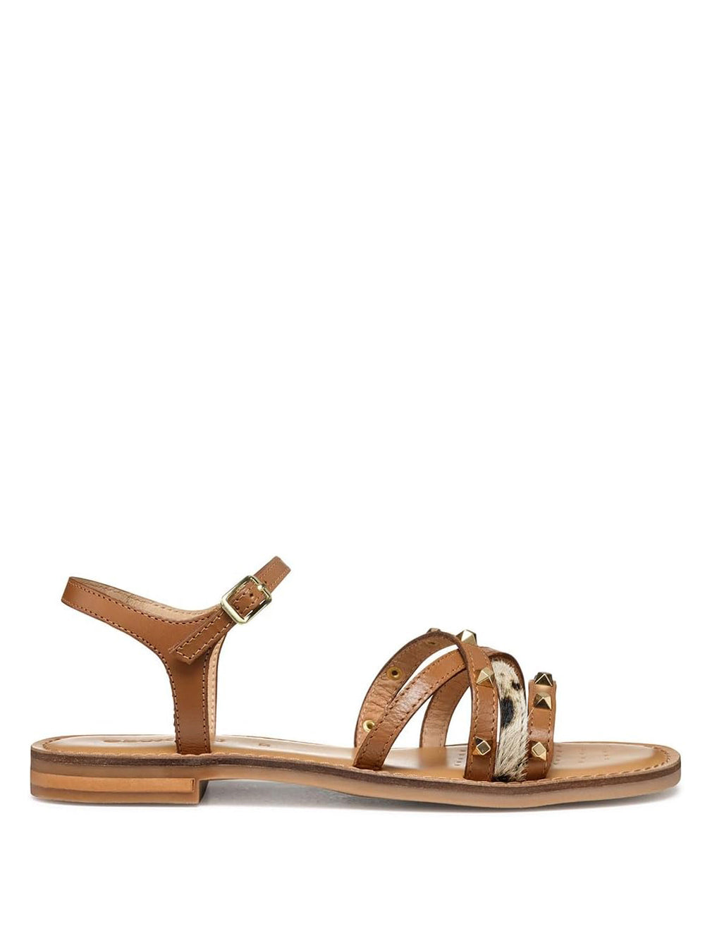 GEOX Sandali Donna - Cuoio modello D55YMD01JQS Marrone