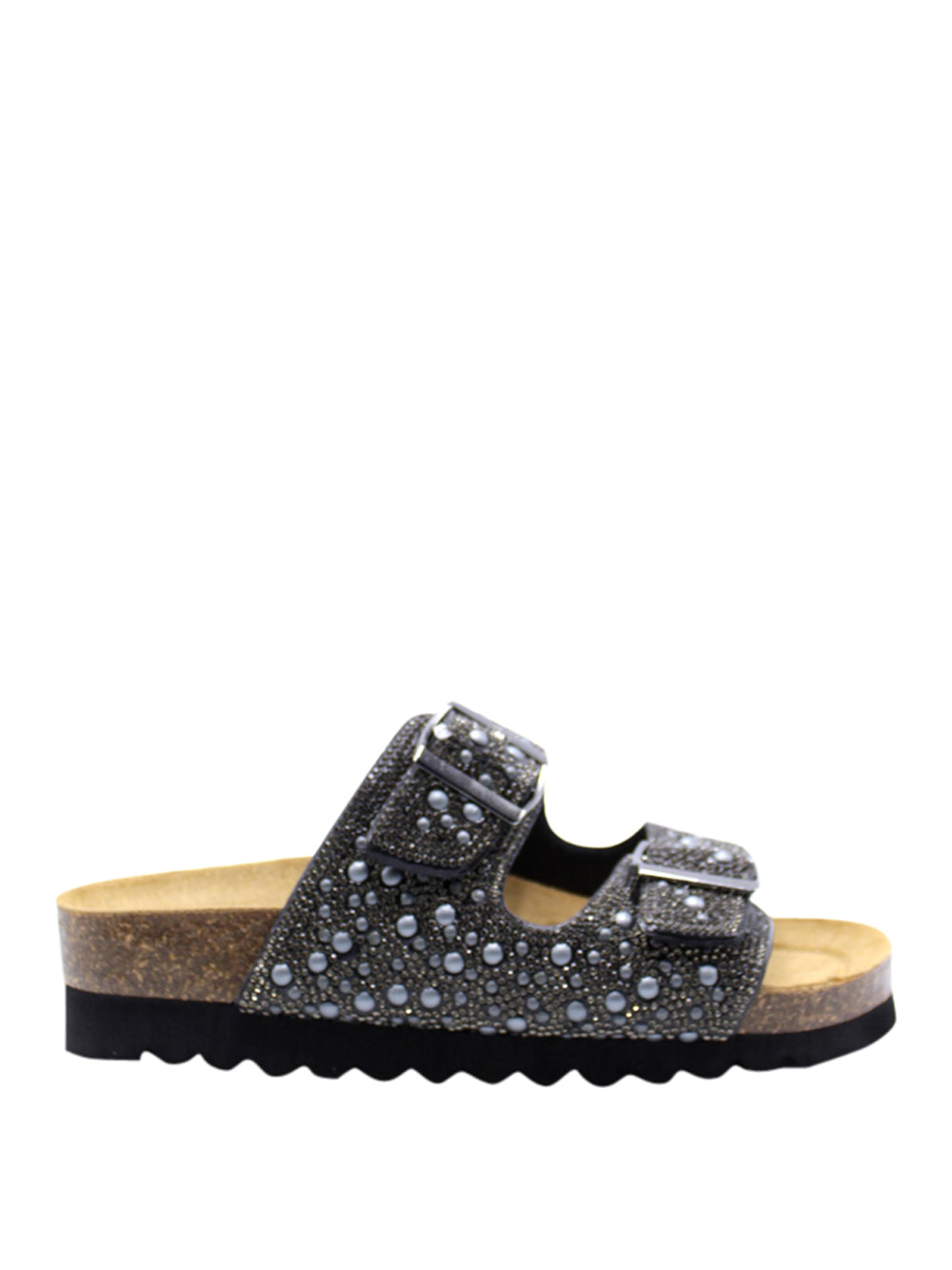 GRUNLAND Sandali con borchie Donna - modello CB0758 Nero