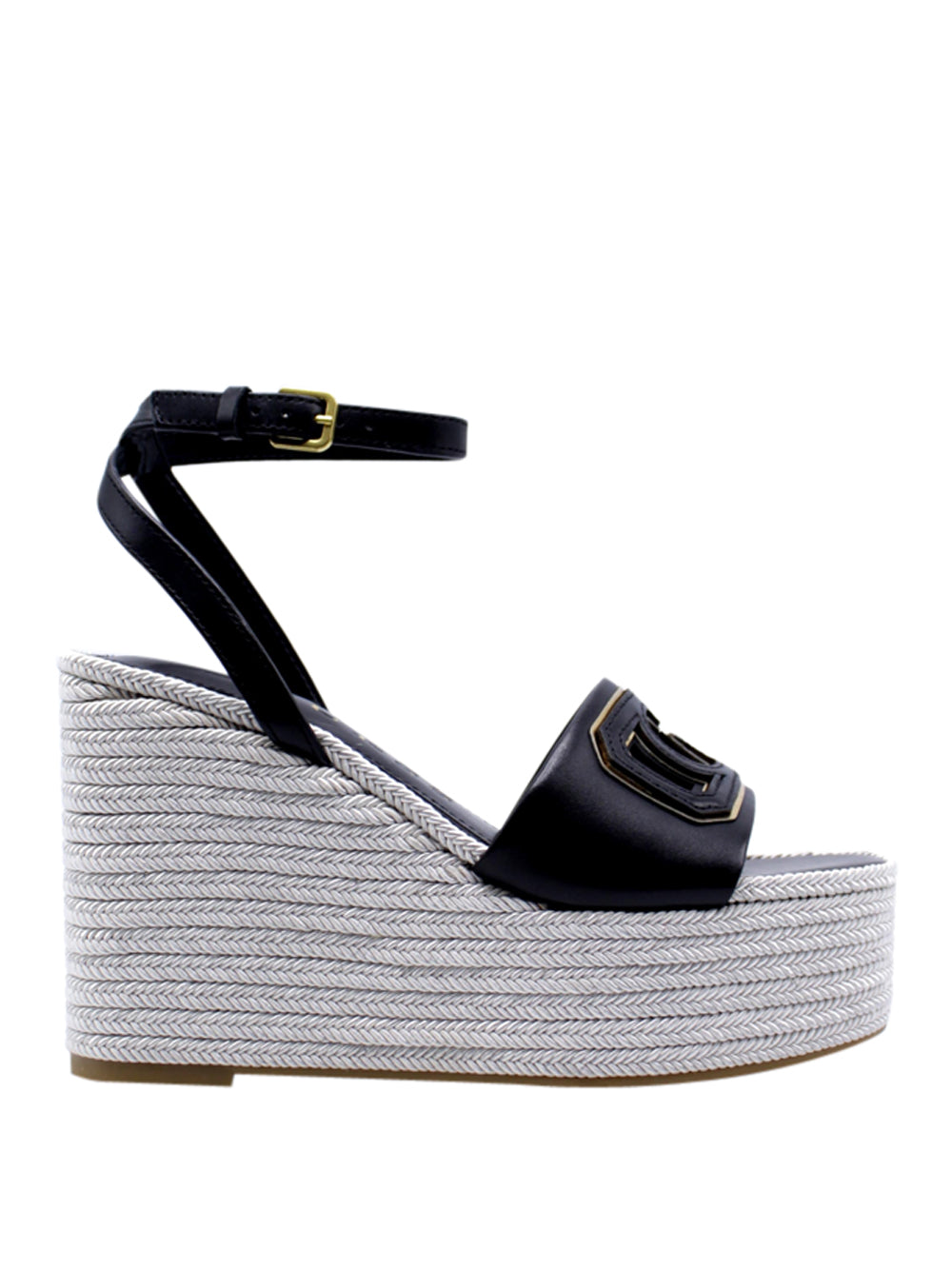 GUESS Sandali con zeppa Donna - modello FLJTANLEA04 Nero