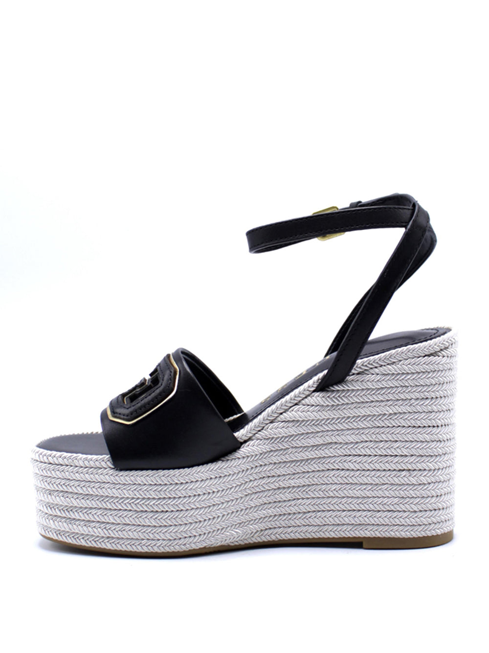 GUESS Sandali con zeppa Donna - modello FLJTANLEA04 Nero
