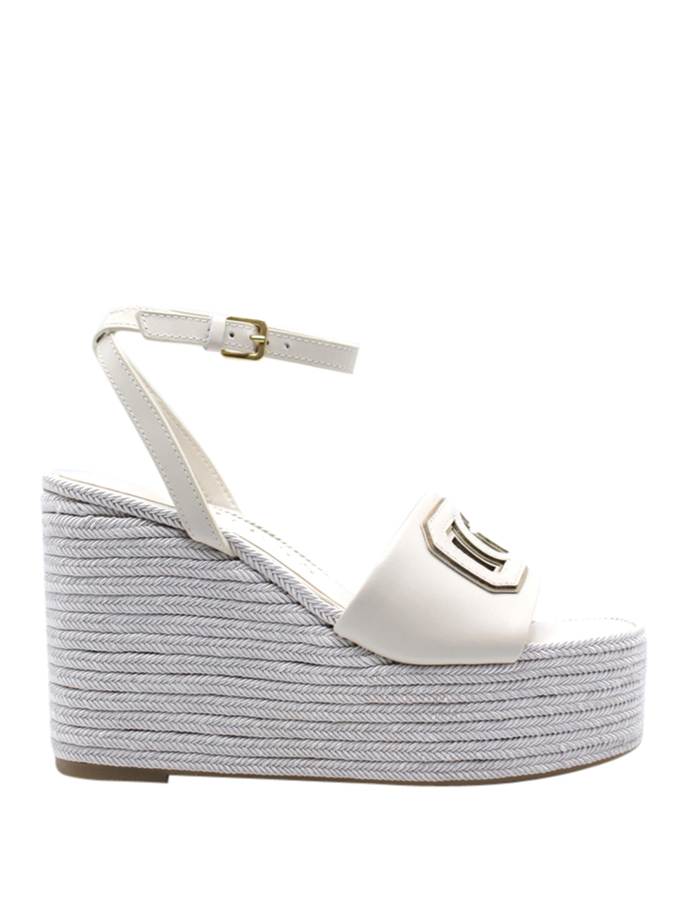 GUESS Sandali con zeppa Donna - Crema modello FLJTANLEA04 Beige