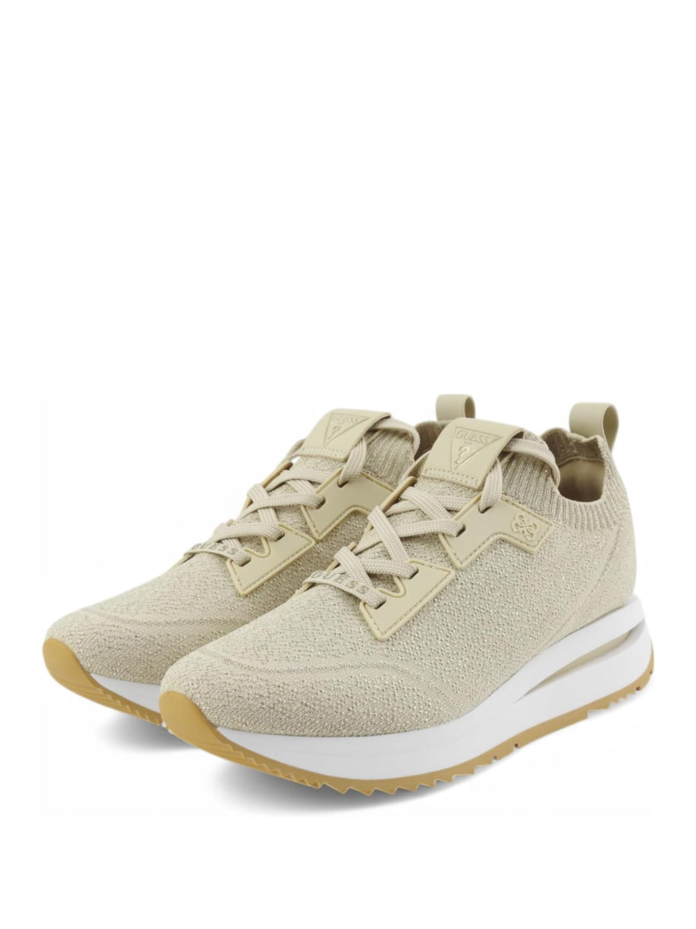 GUESS Sneakers Donna - modello FLPESTFAB12 Beige