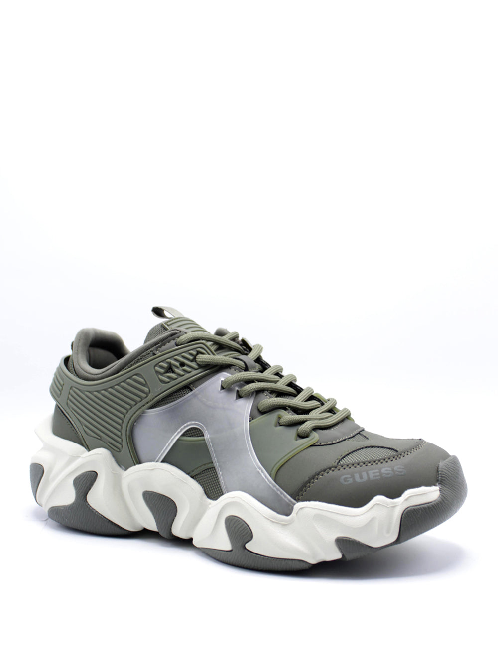 GUESS Sneakers Uomo - modello FMPCESFAL12 Verde
