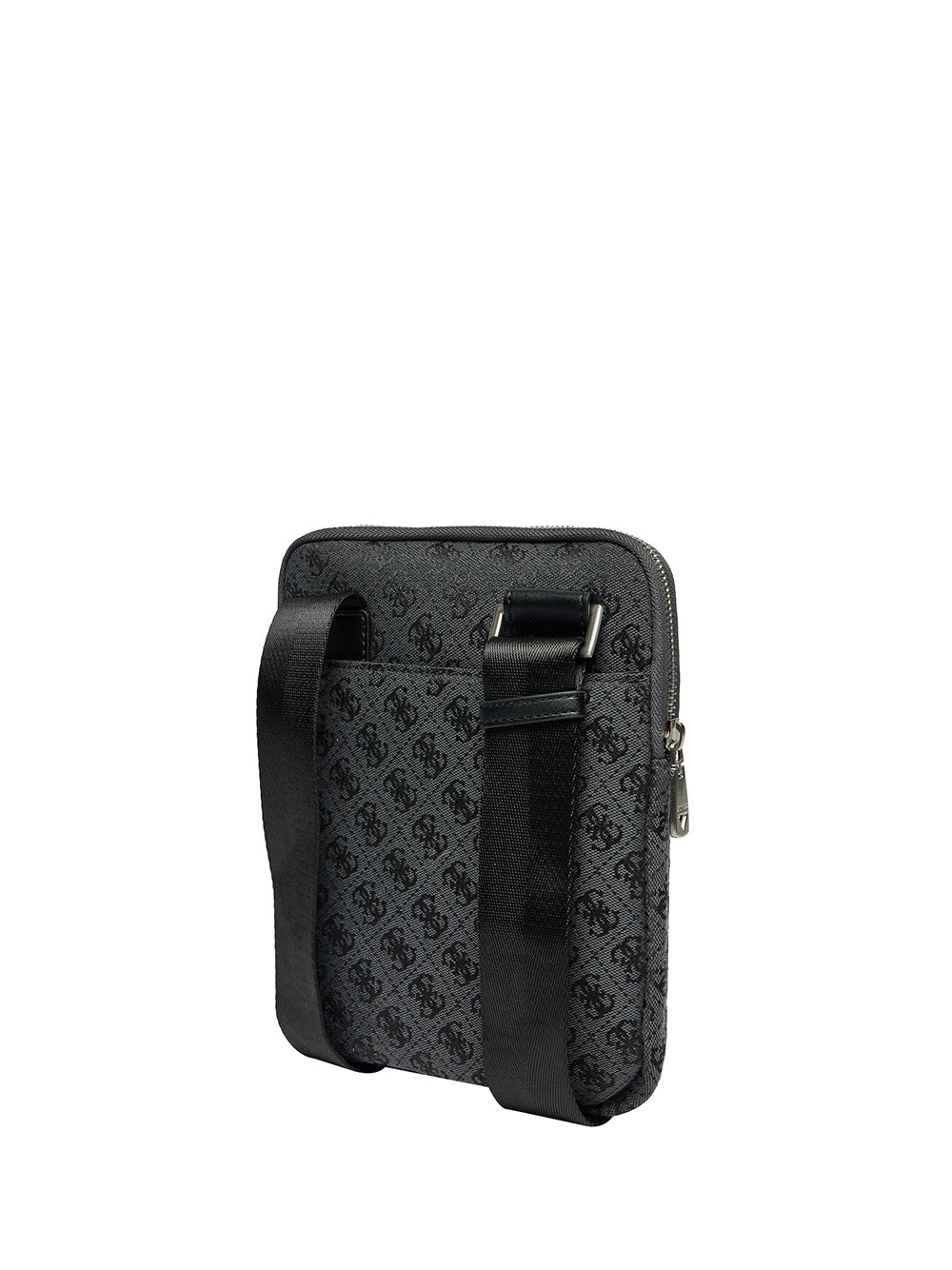 GUESS Borsa a Tracolla logato Uomo - Coal/Black modello HMMISTP5123 Nero