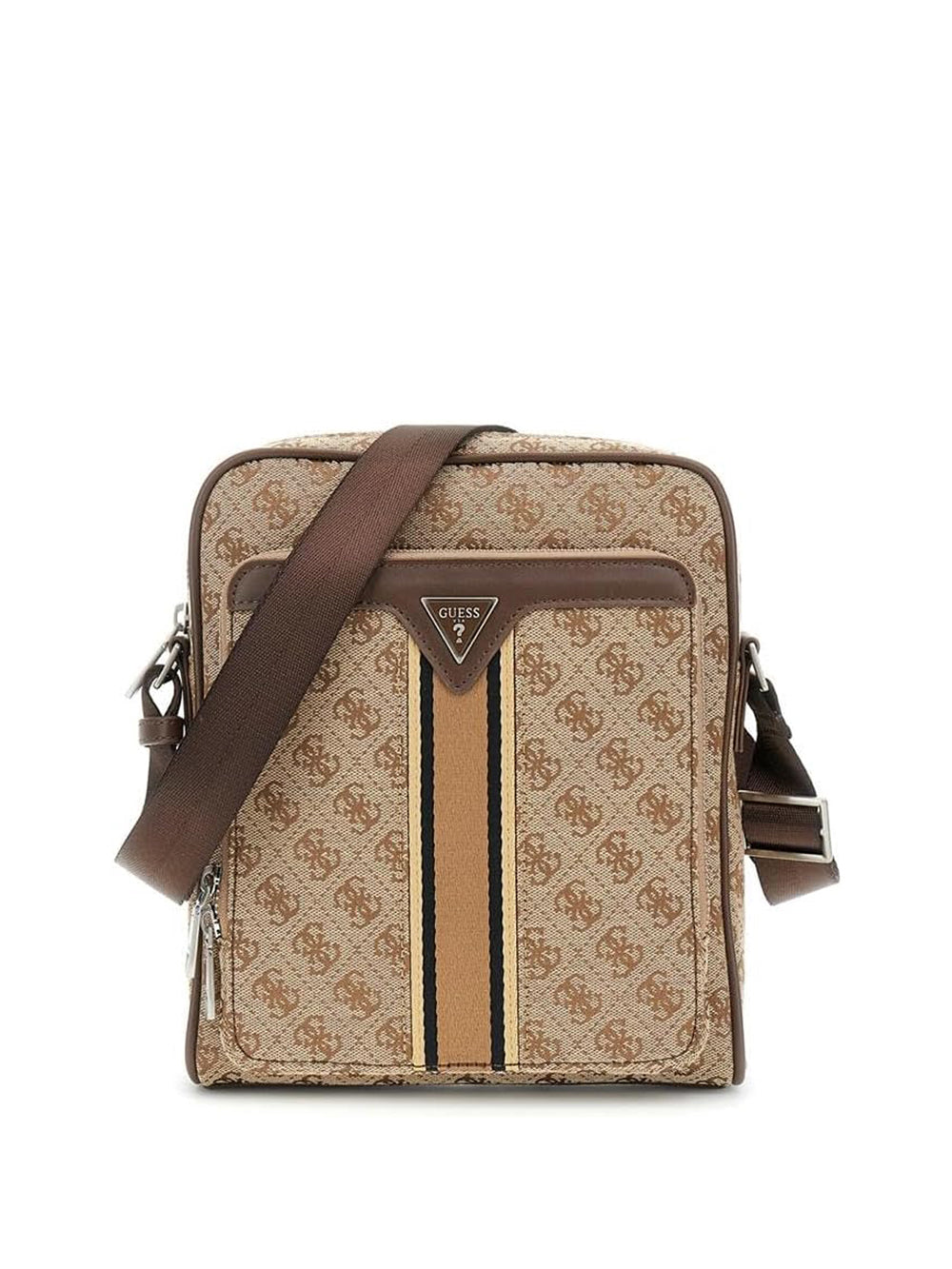GUESS Borsa a Tracolla logato Uomo - modello HMMISTP5160 Beige