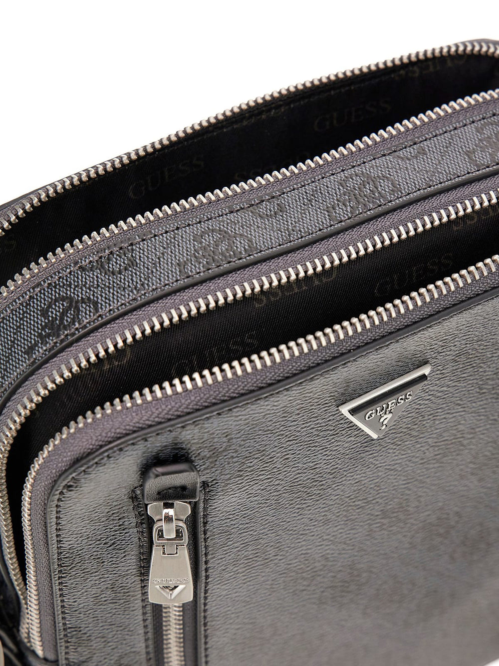 GUESS Borsa a Tracolla logato Uomo - modello HMTOLOP4218 Nero