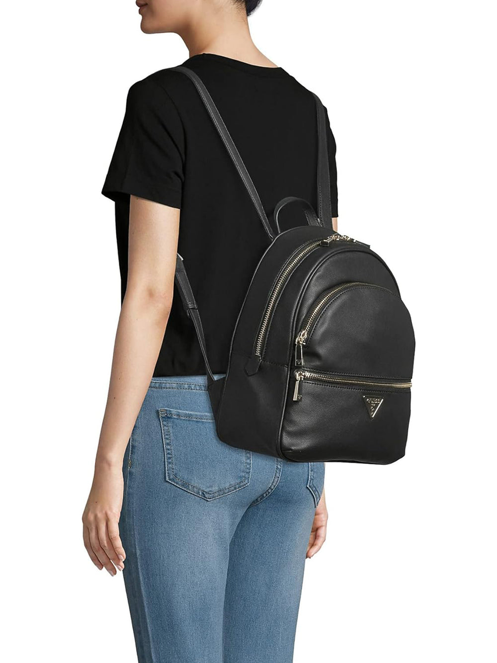 GUESS Borsa a Zainetto Saffiano Donna - modello HWBG6994330 Nero