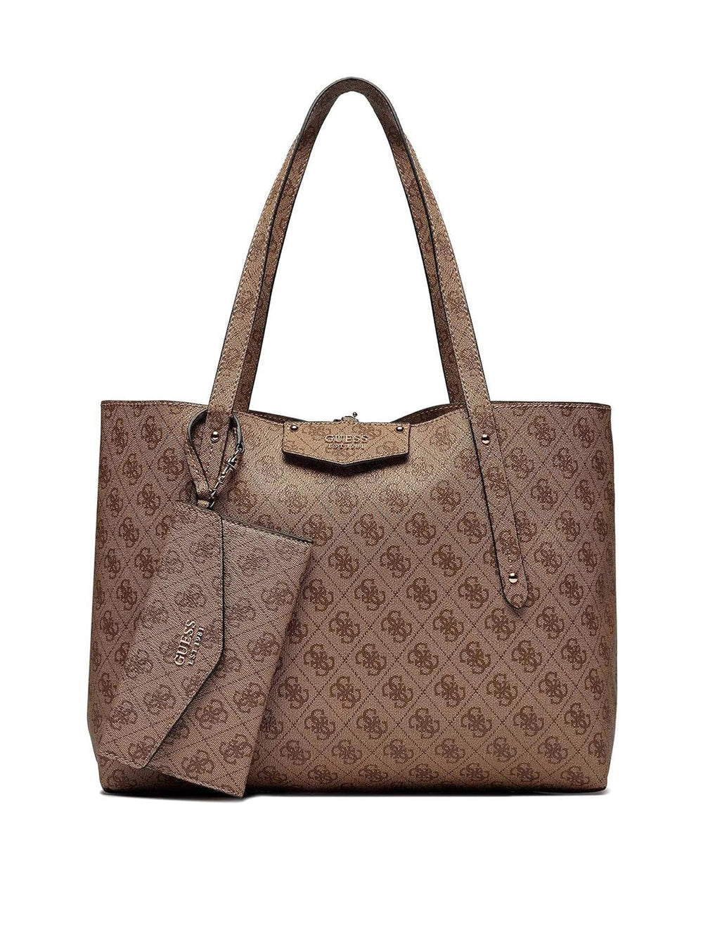 GUESS Borsa a Spalla logato Donna - modello HWEBG839023 Bianco
