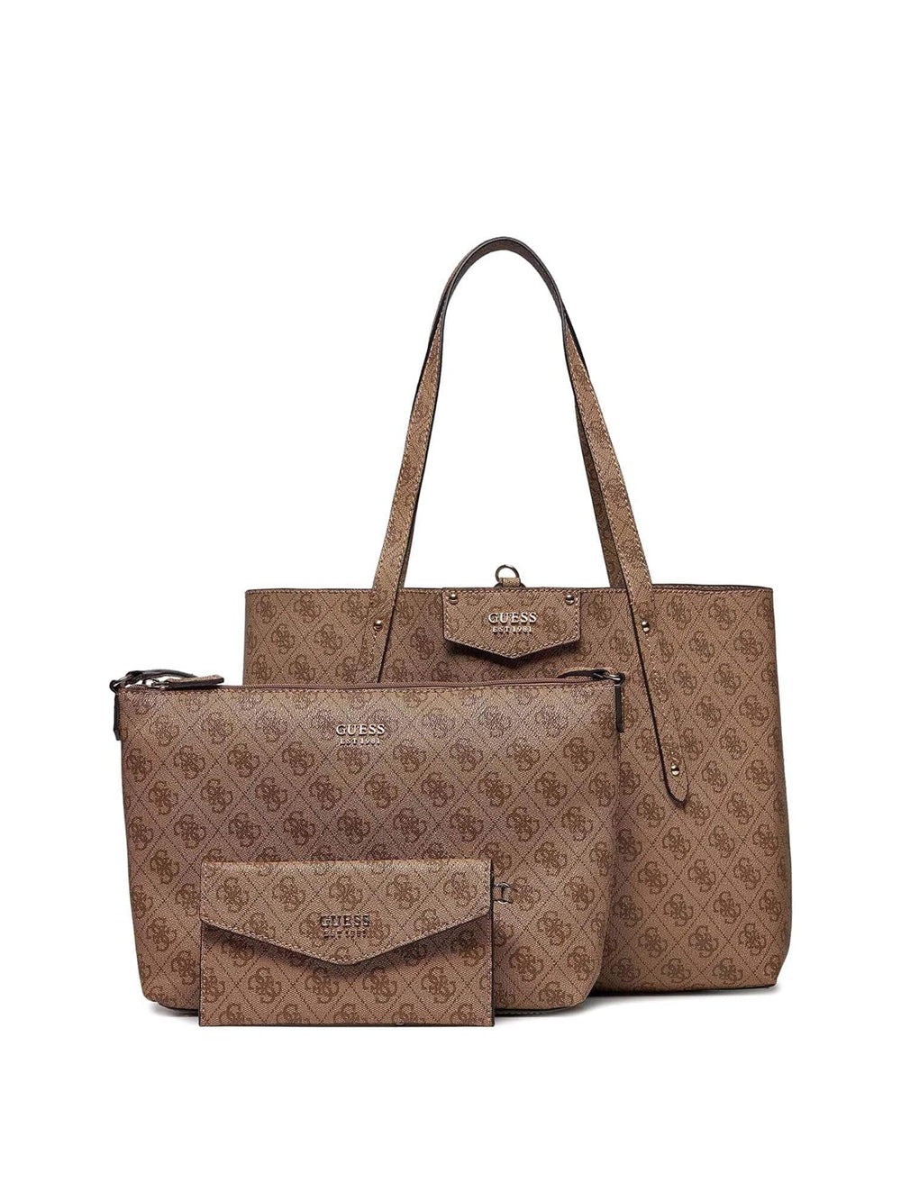 GUESS Borsa a Spalla logato Donna - modello HWEBG839023 Bianco