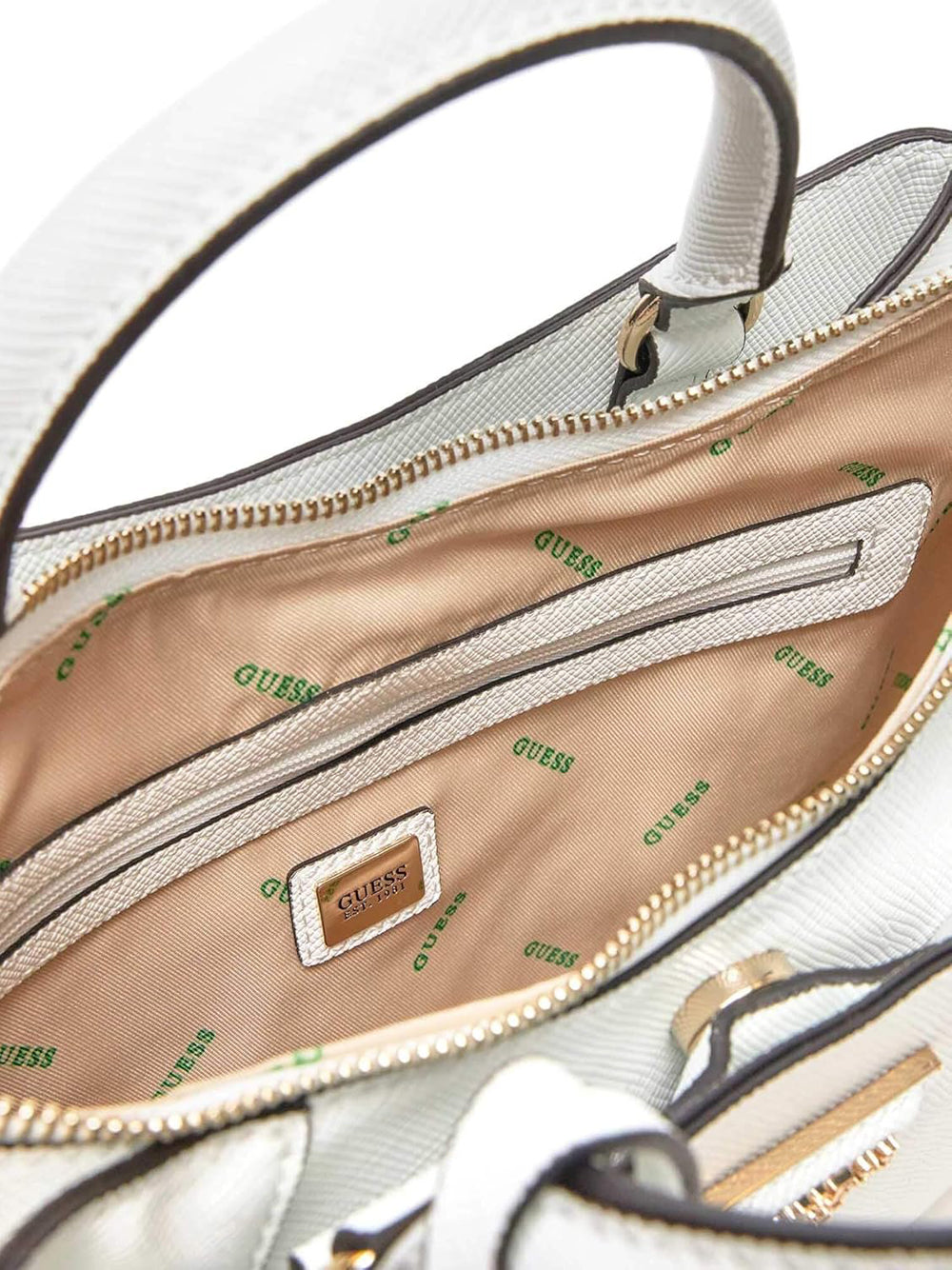 GUESS Borsa a Mano Donna - modello HWEZG952306 Bianco