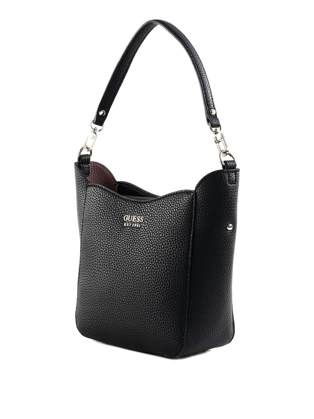 GUESS Borsa a Secchiello Donna - modello HWPG9648030 Nero