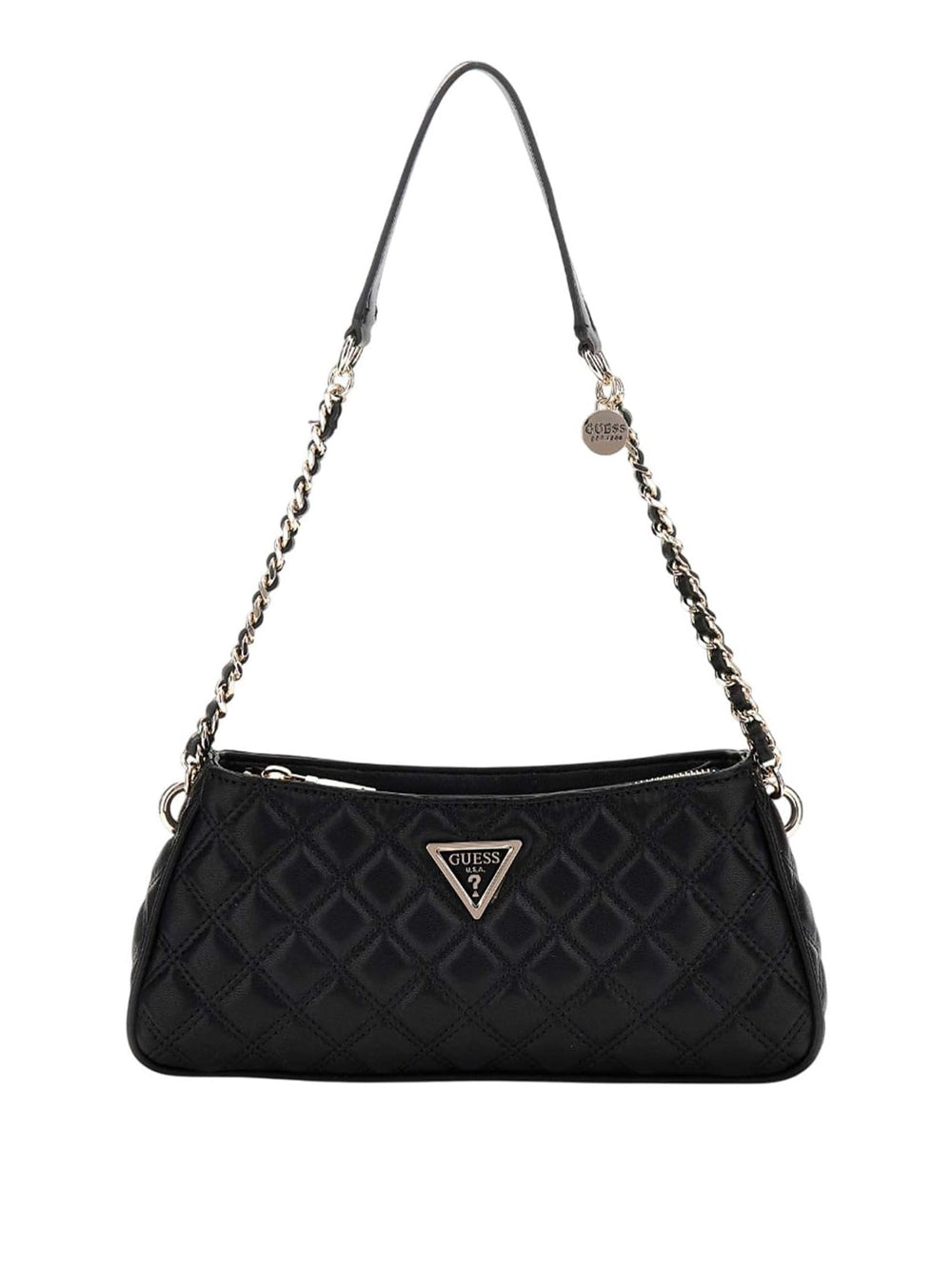 GUESS Borsa a Spalla Trapuntata Donna - modello HWQG8748160 Nero