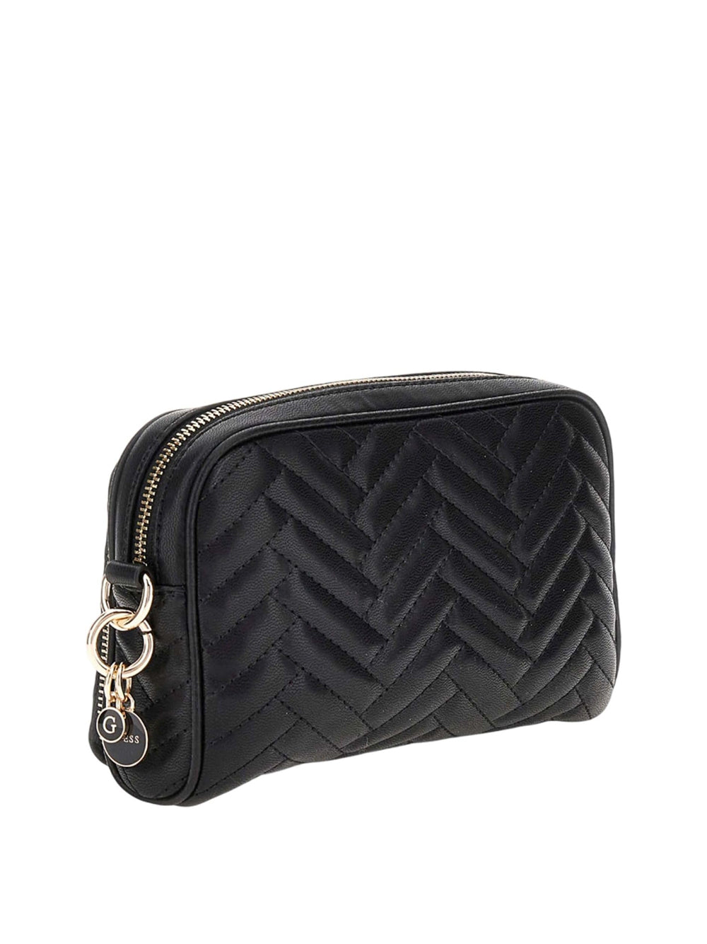 GUESS Borsa a Tracolla Trapuntata Donna - modello HWQG9508140 Nero