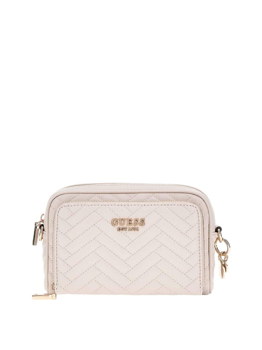 GUESS Borsa a Tracolla Trapuntata Donna - modello HWQG9508140 Bianco