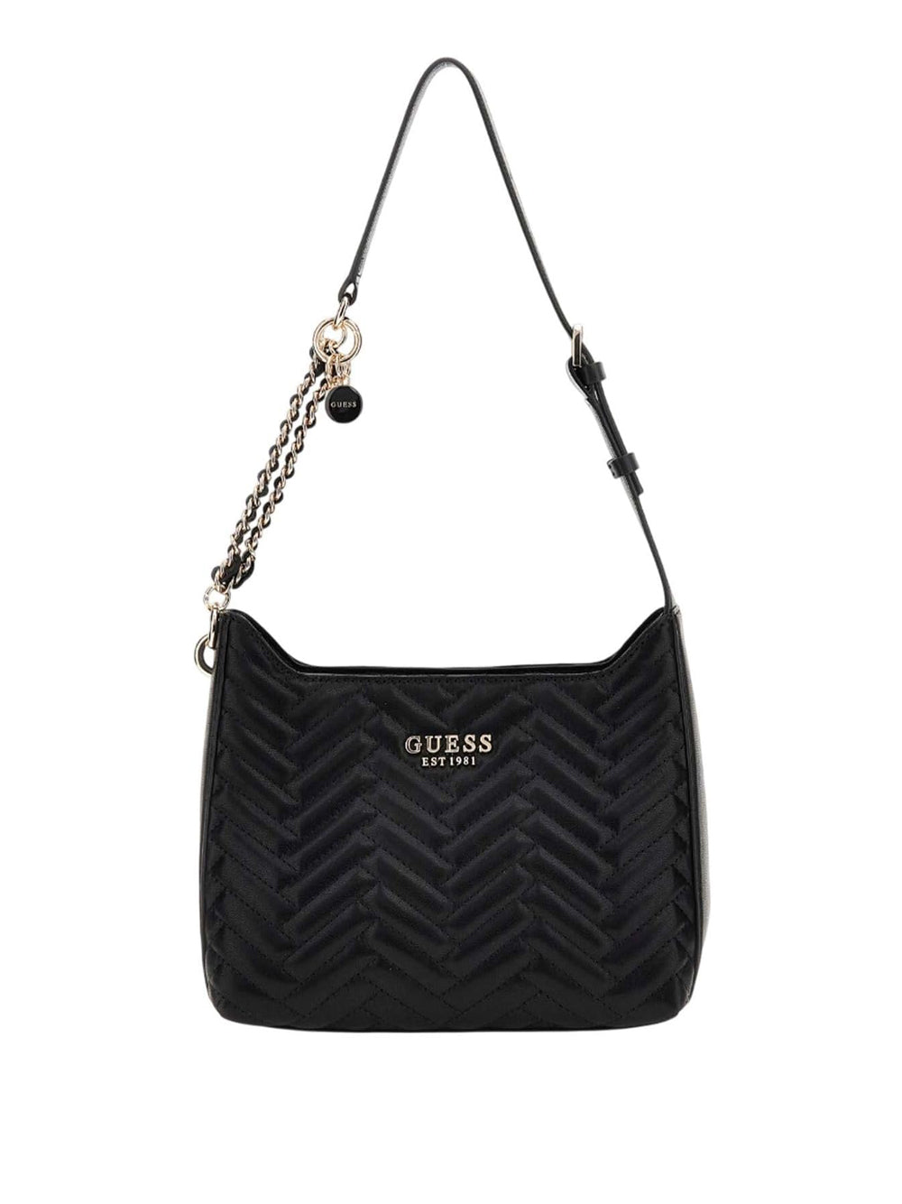 GUESS Borsa a Spalla Trapuntata Donna - modello HWQG9508180 Nero