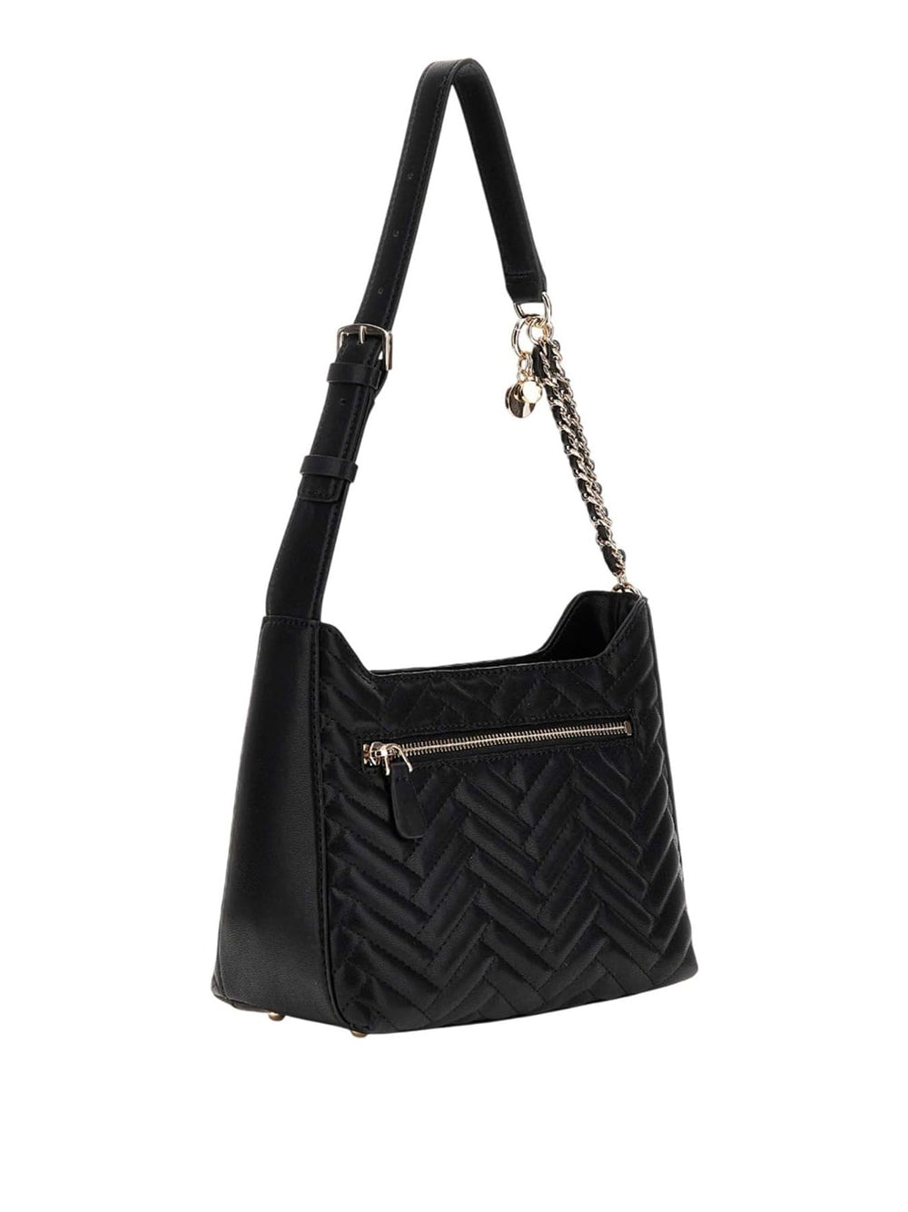 GUESS Borsa a Spalla Trapuntata Donna - modello HWQG9508180 Nero